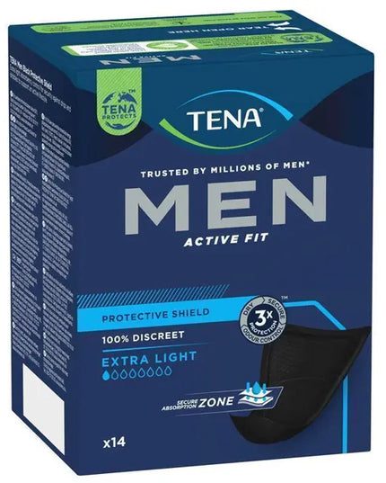 TENA Men Level 0 Protective Shield - 14 Pack