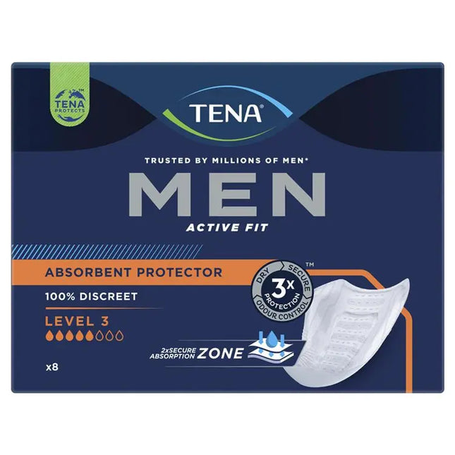 TENA Men Pads Level 3 - 8 Pack