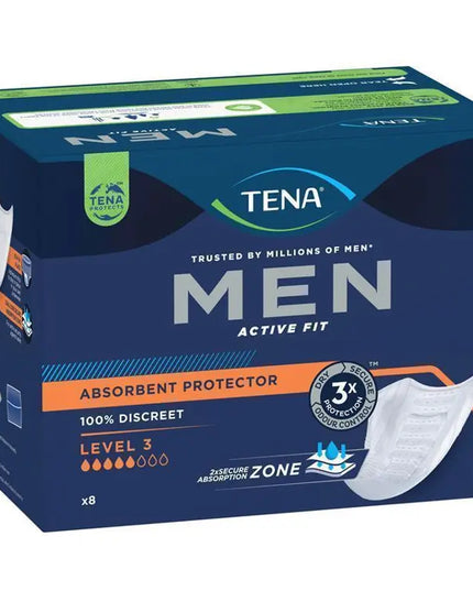 TENA Men Pads Level 3 - 8 Pack