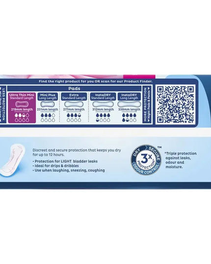 TENA Pad Ultrathin Mini 20 Pack