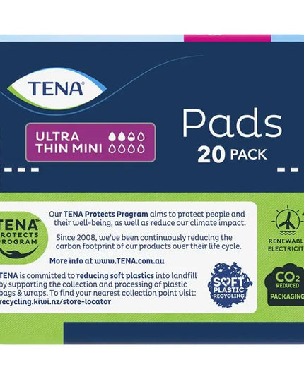 TENA Pad Ultrathin Mini 20 Pack