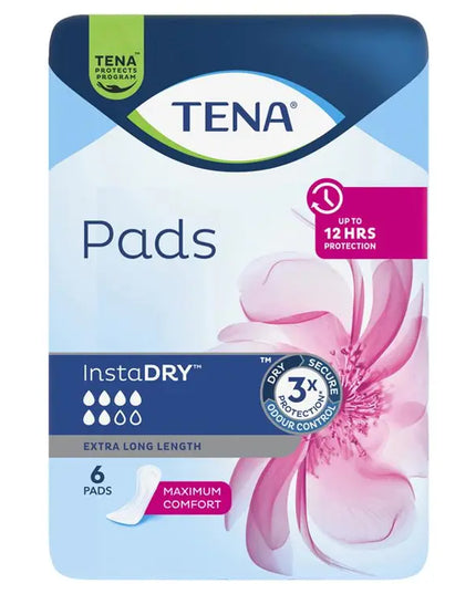 TENA Pads InstaDry 6 Pack