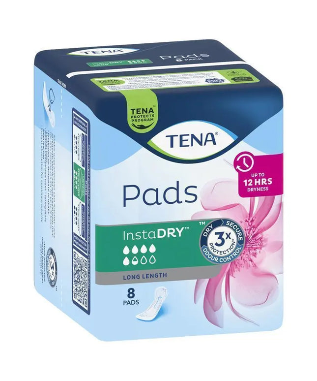 TENA Pads InstaDry 8 Pack