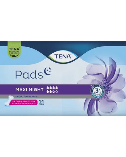 TENA Pads Maxi Night - 14 Pack