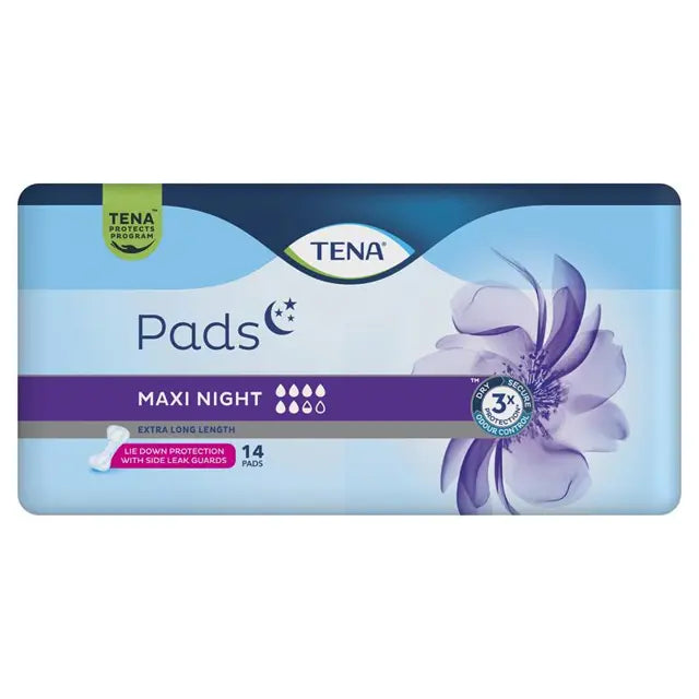TENA Pads Maxi Night - 14 Pack