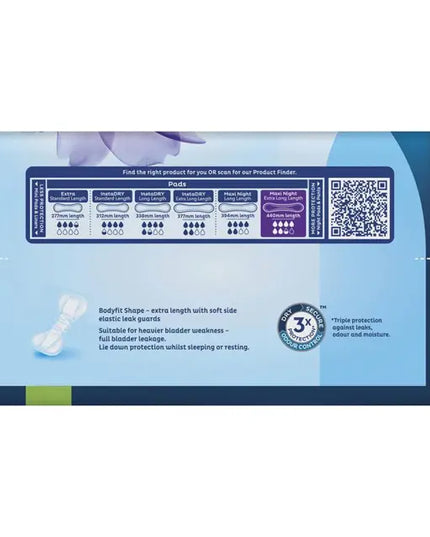TENA Pads Maxi Night - 14 Pack