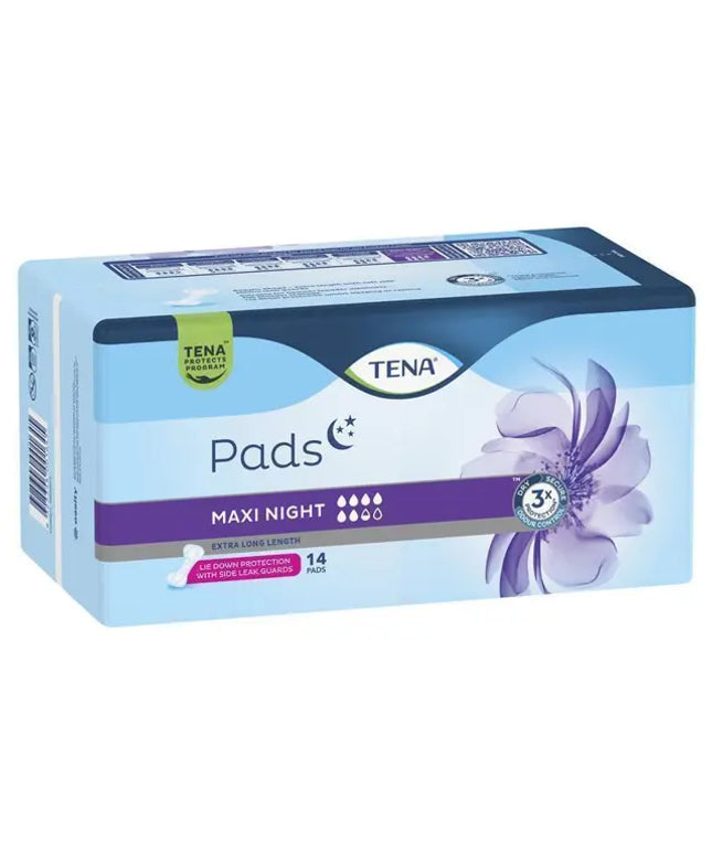 TENA Pads Maxi Night - 14 Pack