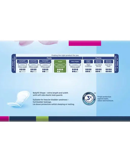 TENA Pads Super - 30 Pack