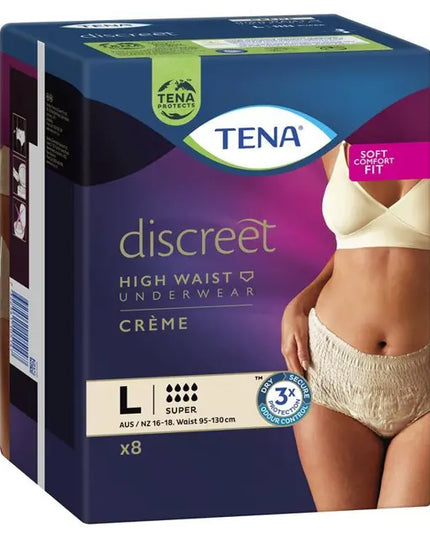 TENA Pant Discreet Super Large Coloured - 8 Pack