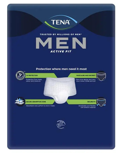 TENA Pant Men Active Fit Plus Large - 8 Pack