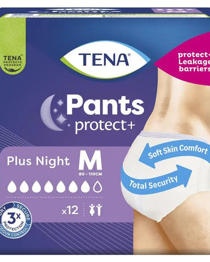 TENA Pant Night Medium - 12 Pack