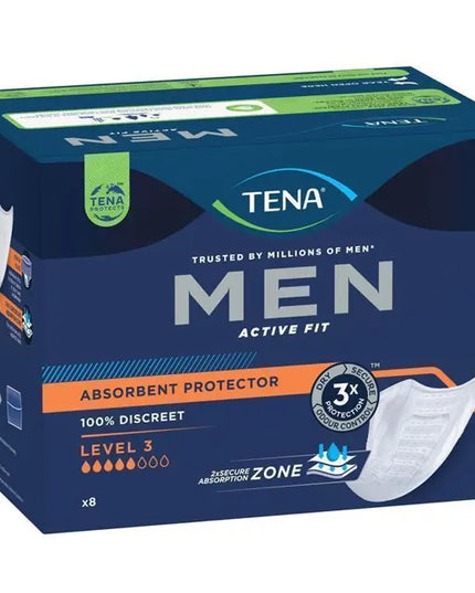 TENA Men Pads Level 3 - 8 Pack