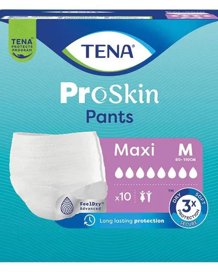 TENA Pant Proskin Maxi Medium - 10 Pack