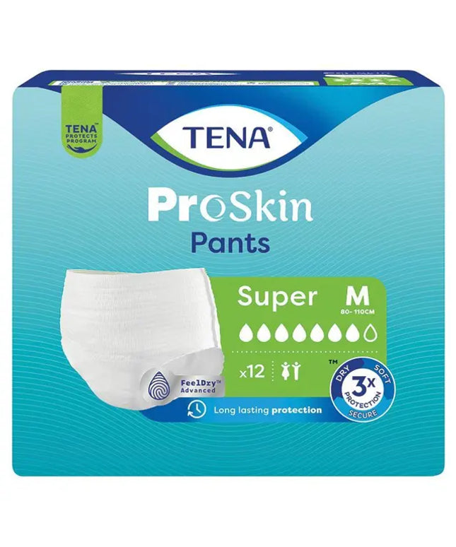 TENA Pant Proskin Super Size Medium 12 Pack