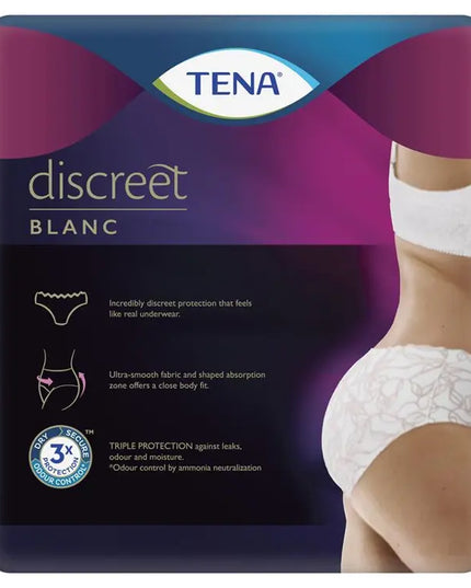TENA Pants Discreet White Size L 10 Pack