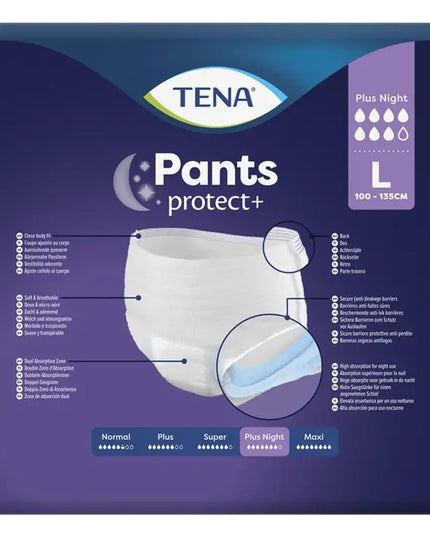 TENA Pants Night Large 12 Pack