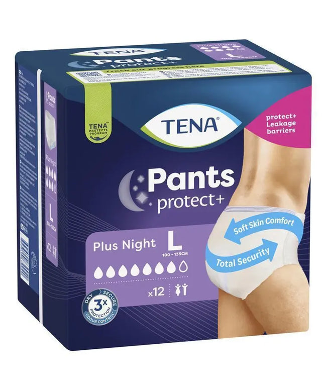 TENA Pants Night Large 12 Pack