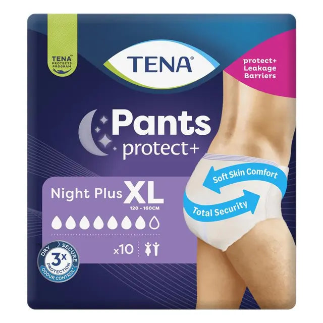 TENA Pants Night Plus Extra Large - 10 Pack