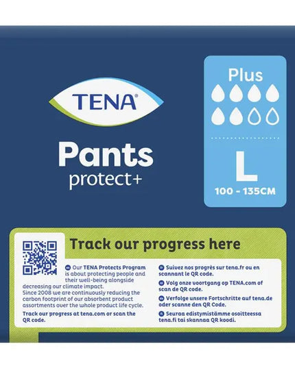 TENA Pants Plus Large 8 Pack