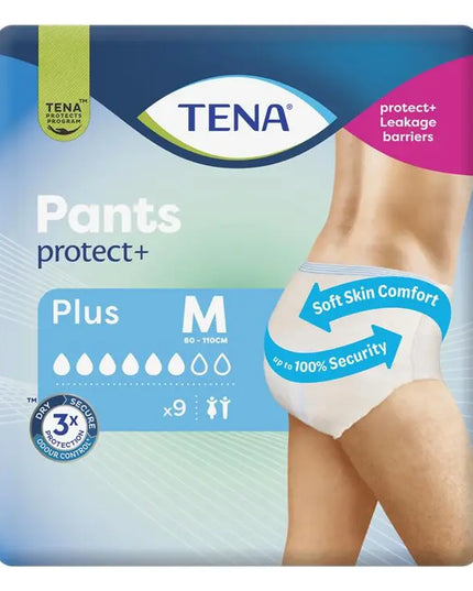 TENA Pants Plus Medium 9 Pack