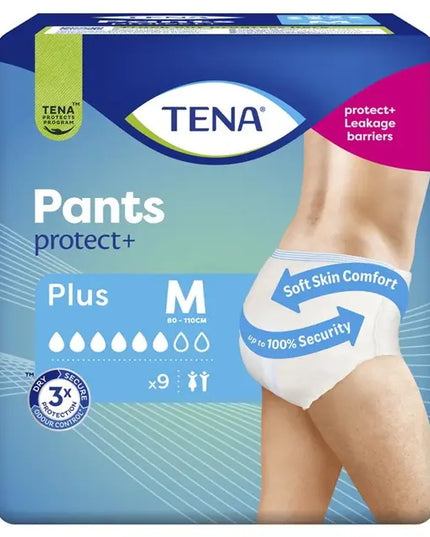 TENA Pants Plus Medium 9 Pack