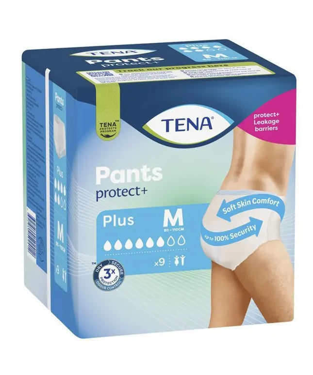 TENA Pants Plus Medium 9 Pack