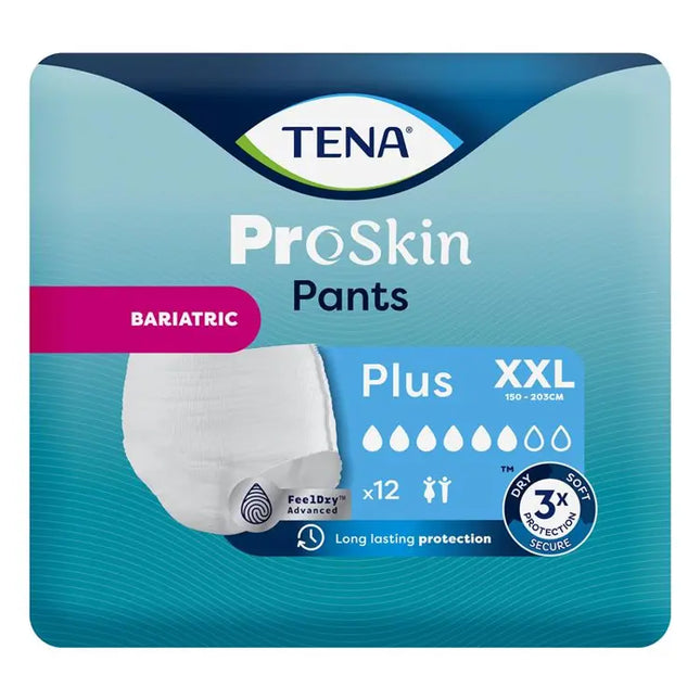 TENA Pants Plus XX Large - 12 Pack