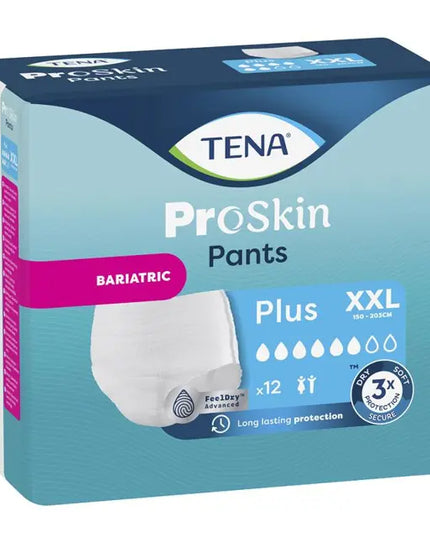 TENA Pants Plus XX Large - 12 Pack