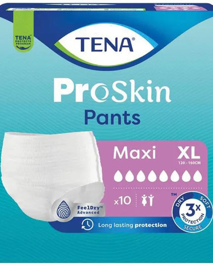 TENA Pants Proskin Maxi X Large - 10 Pack