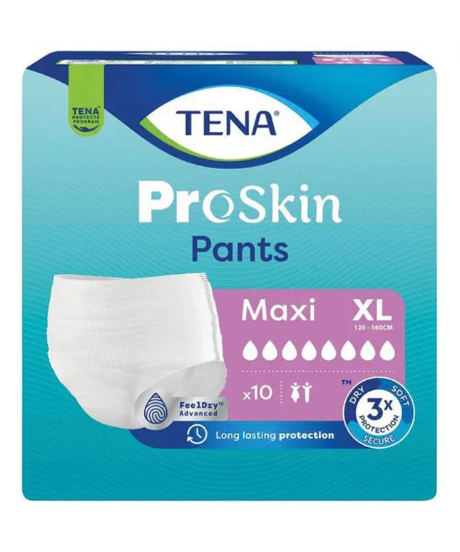 TENA Pants Proskin Maxi X Large - 10 Pack