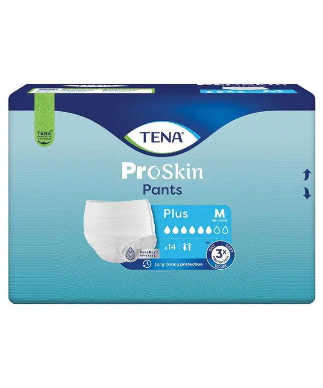 TENA Pants Proskin Plus Medium 14 Pack