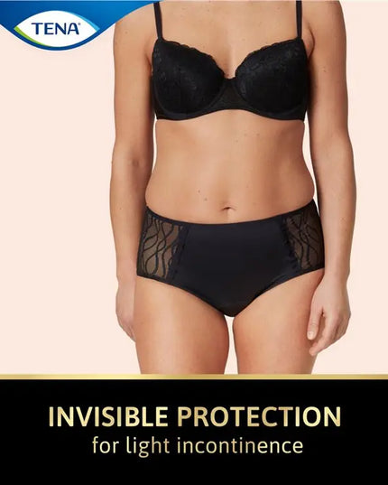 TENA Washable Absorbent Underwear Classic Noir Size 18-20