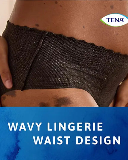 Tena Pants Discreet Black Large 10 Pack