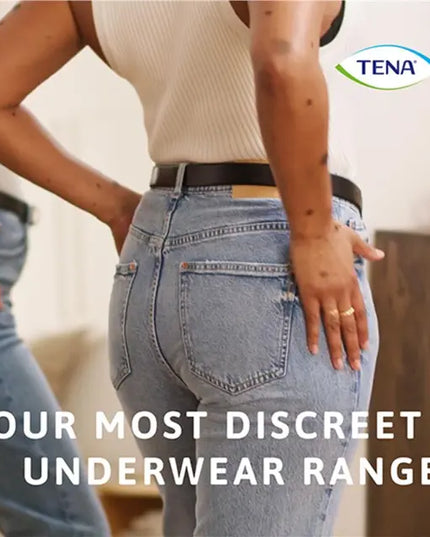 Tena Pants Discreet Black Large 10 Pack