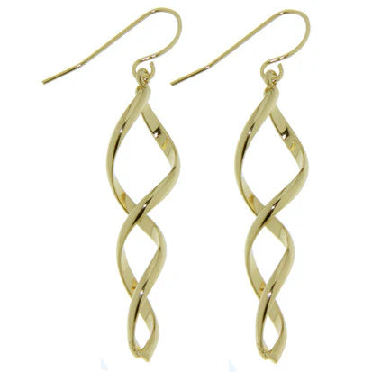 Thin Spiral Gold