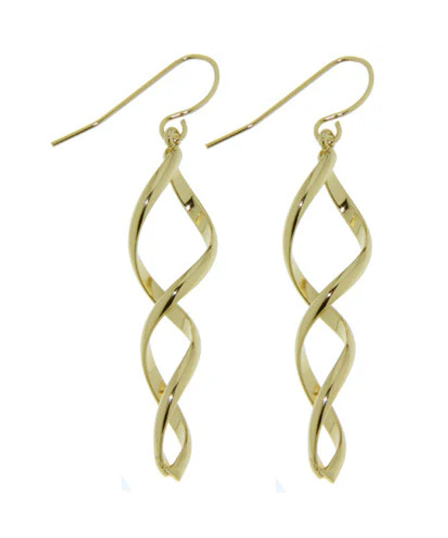 Thin Spiral Gold