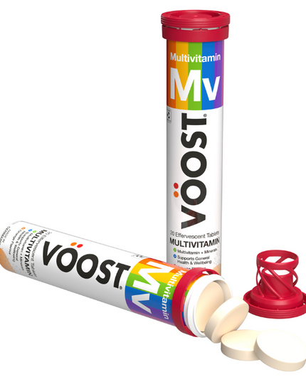VÖOST Multivitamin Mv Orange Flavour 20 Effervescent Tablets