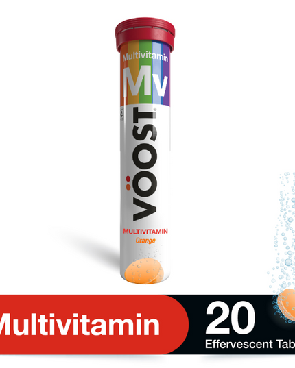 VÖOST Multivitamin Mv Orange Flavour 20 Effervescent Tablets