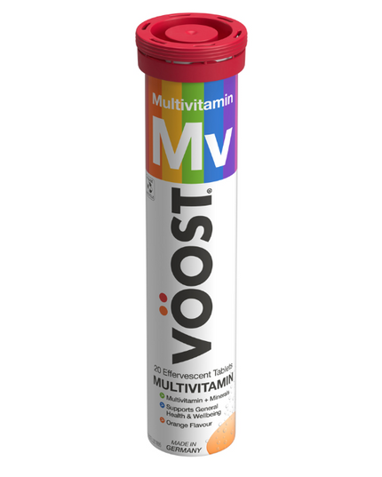 VÖOST Multivitamin Mv Orange Flavour 20 Effervescent Tablets