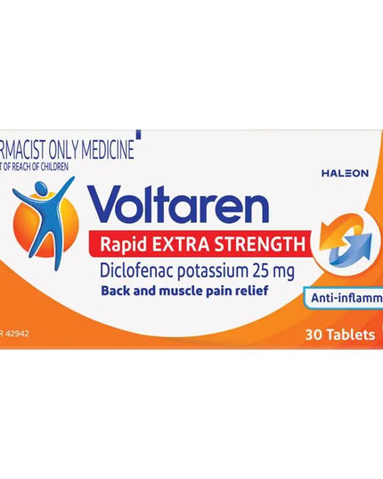 Voltaren Rapid 25mg Tablets 30