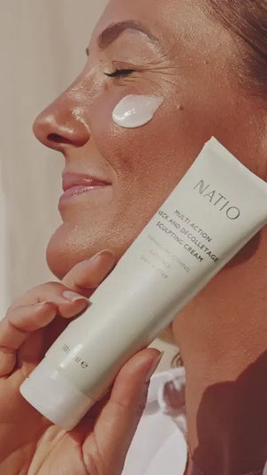 Natio Aromatherapy Multi Action Neck and Décolletage Sculpting Cream 100g