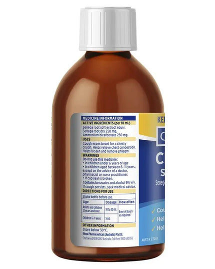 Gold Cross Senega & Ammonia Mixture 500ml