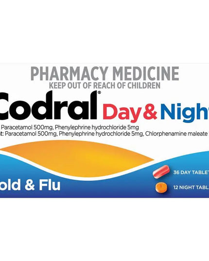 Codral PE Day & Night Tablets 48 Pack