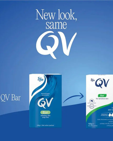 QV Wash Cleansing Bar 100G Twin Pack