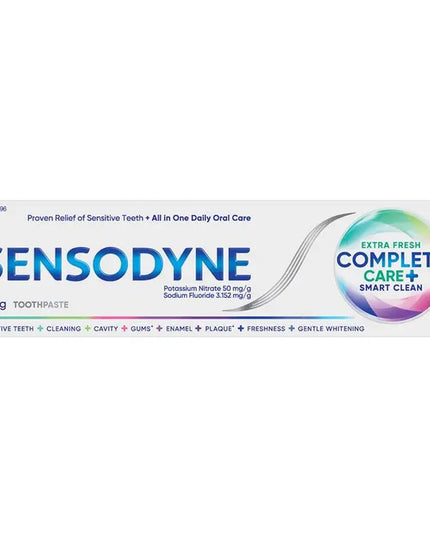 Sensodyne Toothpaste Complete Care + Smart Clean Extra Fresh 100g