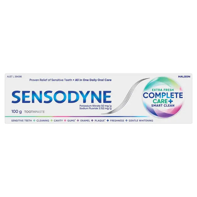 Sensodyne Toothpaste Complete Care + Smart Clean Extra Fresh 100g