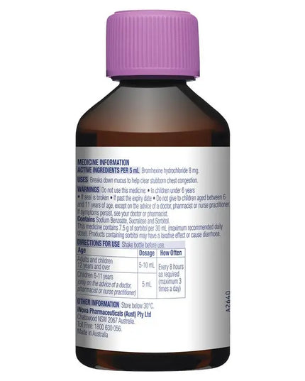 DURO-TUSS Chesty Cough Liquid Double Strength 200mL