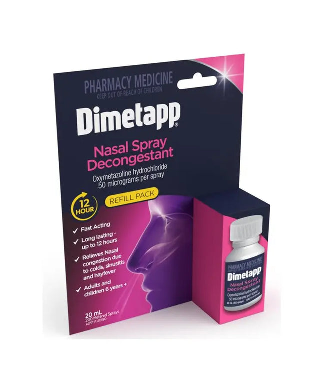 Dimetapp 12 Hour Nasal Spray Refill 20mL