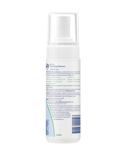 Ego QV Face Oil Free Foaming Cleanser 150ml