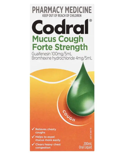 Codral Mucus Cough Forte 200ml